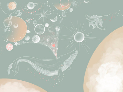 Дизайнерские обои Wall Street Cosmos