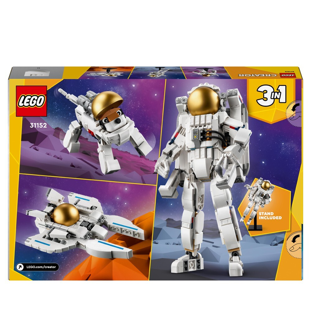 LEGO Creator — Астронавт 3 в 1 31152 / артикул   31152  / GTIN 5702017567419