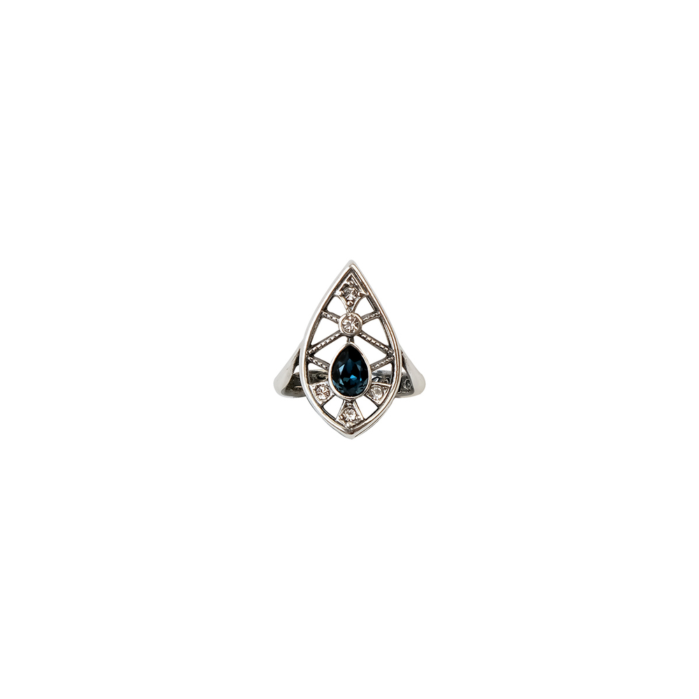 "Сите" кольцо в серебряном покрытии из коллекции "Paris" от Jenavi