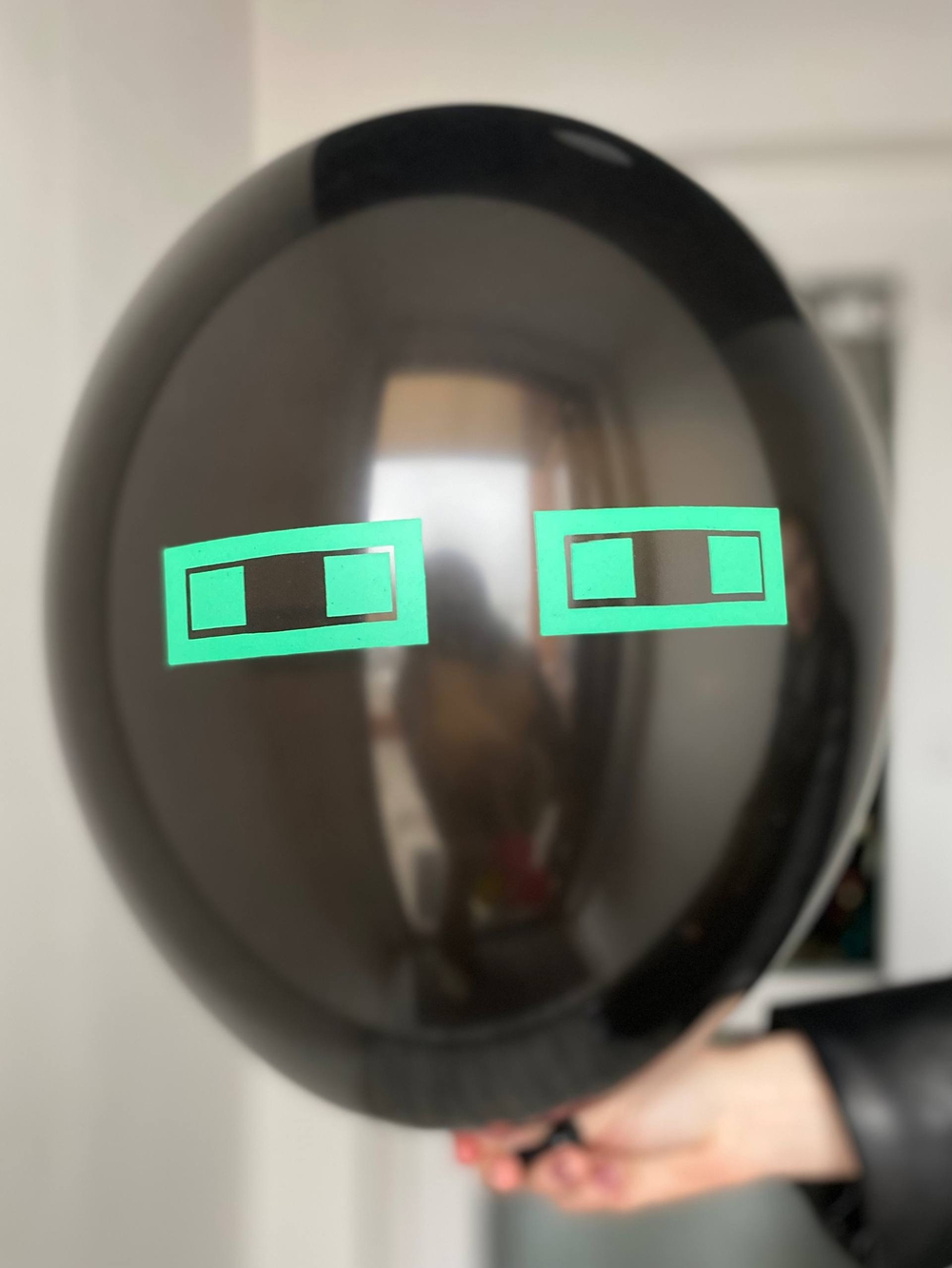 Воздушный шар с рисунком Майнкрафт/пиксели/видео игра 35см ПАЛИТРА №4351