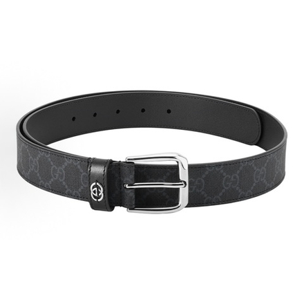 Ремень Gucci GG Supreme Monogram Leather Belt