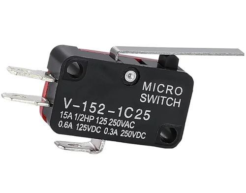 V-152-1C25, Микропереключатель OFF-(ON) 15A, 250VAC