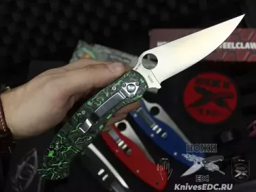 Нож складной Steelclaw Боец-3 M390 Лимитка сталь M390, рукоять карбон