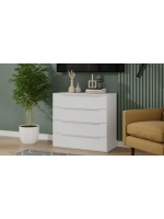 Комод для одежды Белый Жемчуг 90х45х84 см