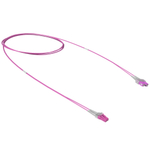 Оптический коммутационный шнур переходной Duplex SC-UPC/LC-UPC, 50/125 OM4, 2 м