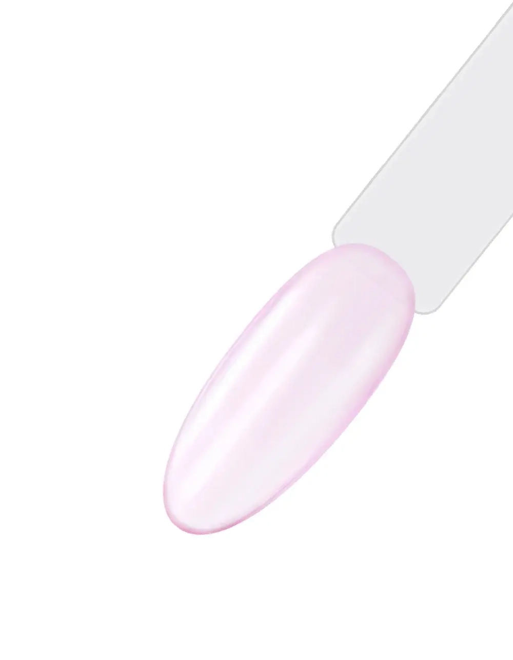 IQ Beauty Лак-тинт с AHA-кислотами для естественного сияния и укрепления Glossy Tint Nails, 12,5 мл Прозрачный розовый