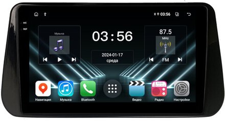 Магнитола для Hyundai Santa Fe 4 2020+ - FarCar DX3325M монитор 10.36" IPS на Android 13, 4+64Гб, CarPlay