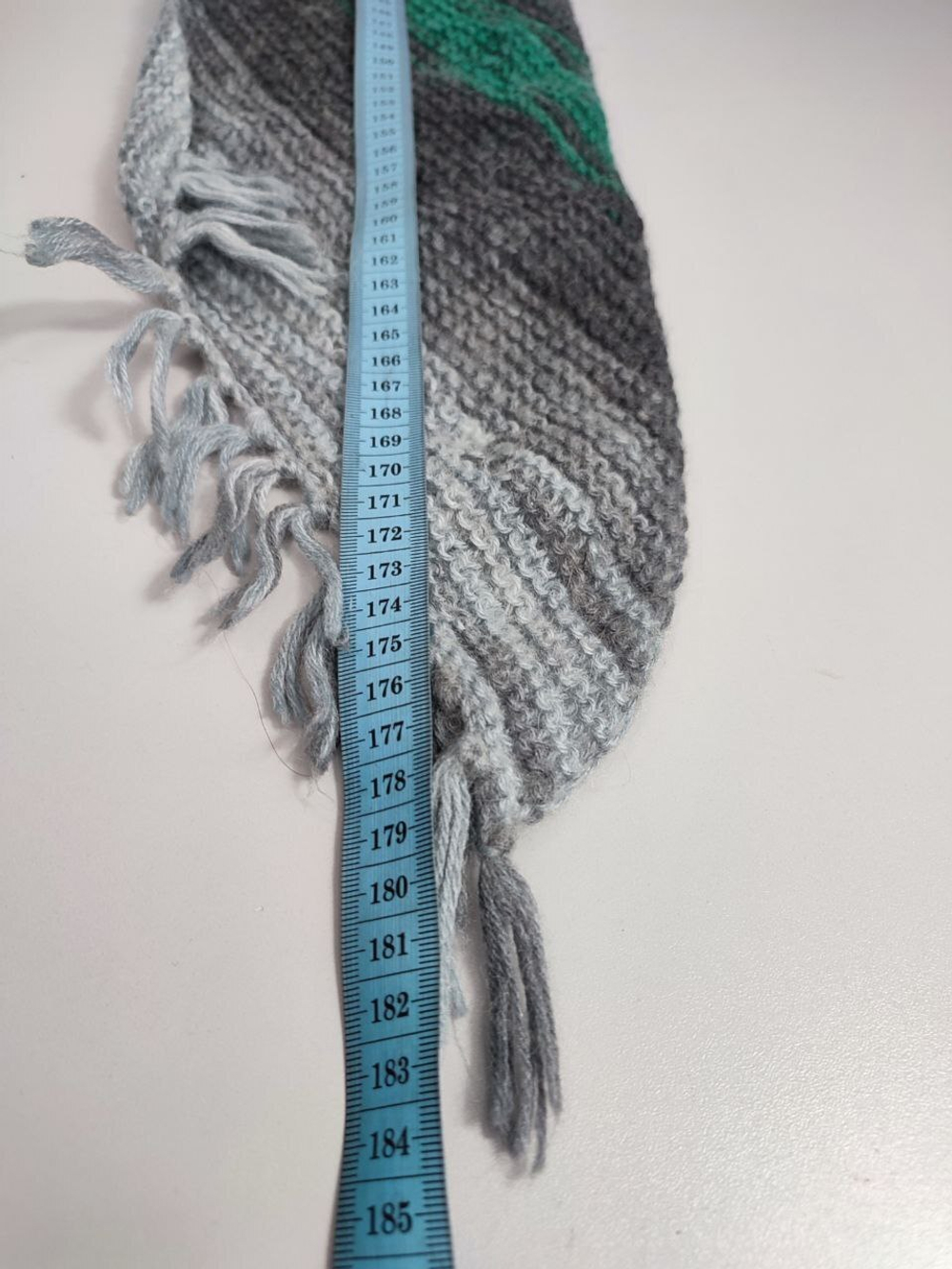 Шарф теплый с шерстью