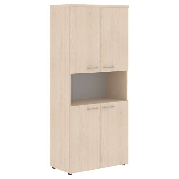 Шкаф с 2-мя комплектами глухих малых дверей и топом XHC 85.4  856х432х1955 XTEN