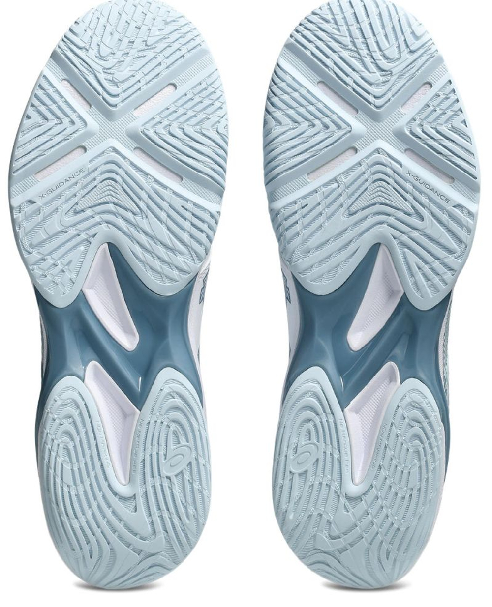 Мужские кроссовки для бадминтона/сквоша Asics Blade FF 2 - white/cool grey