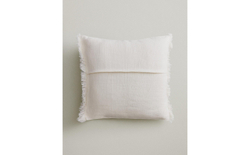 Zara Home наволочка декоративная из льна, экрю · 6350/008