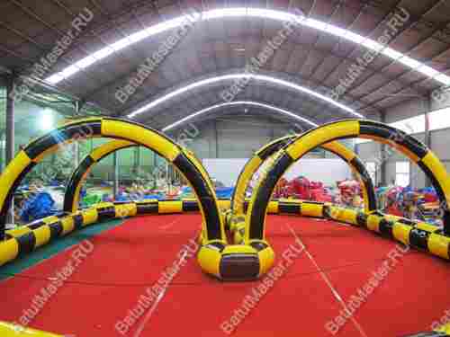 Надувная гоночная трасса "Предел 2" 12*12*3 м