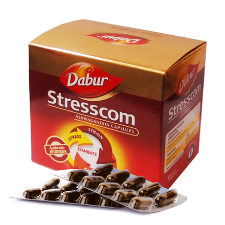 СТРЕССКОМ ДАБУР (STRESSCOM DABUR), 120 КАПСУЛ