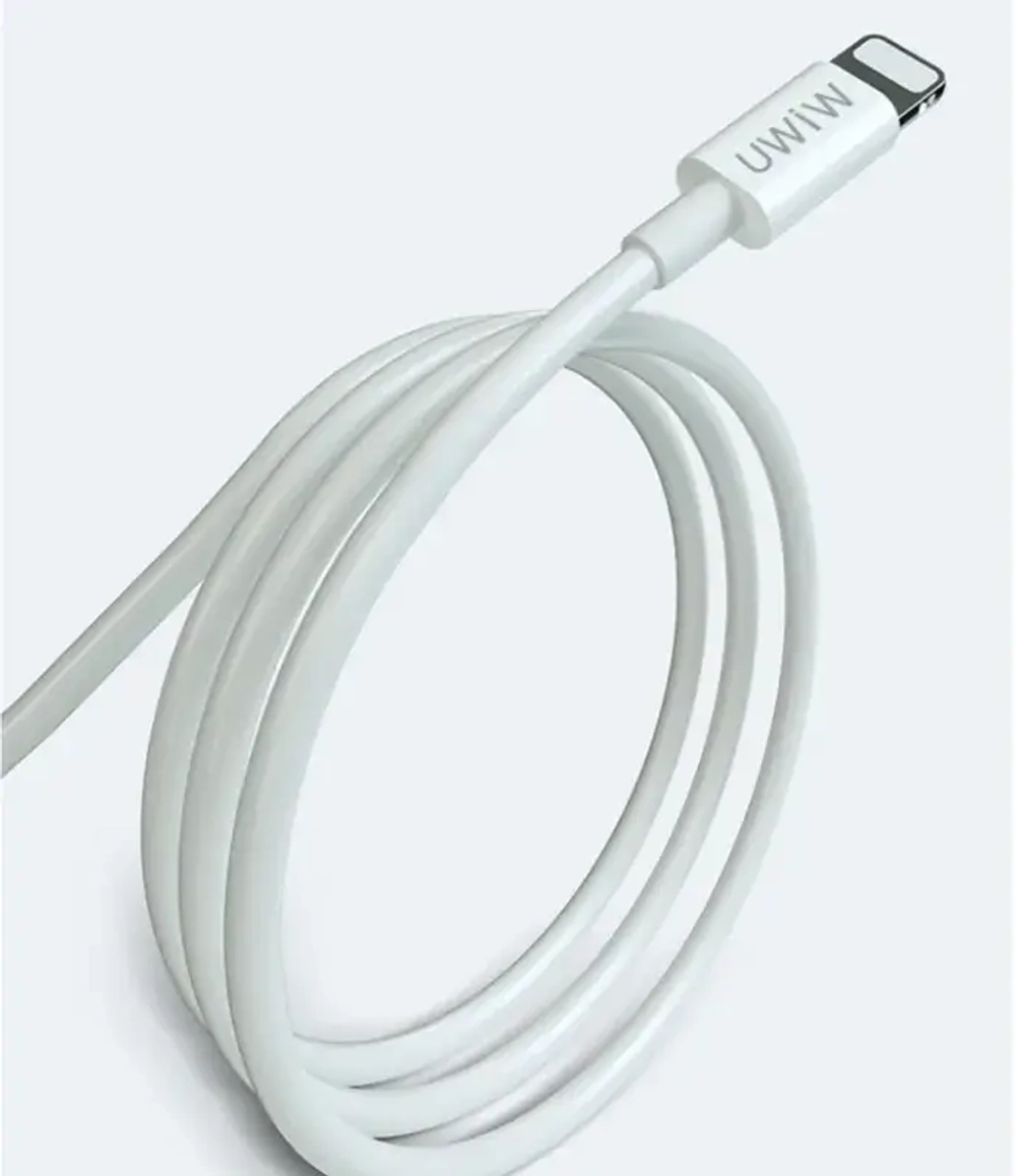 Кабель WIWU USB-C/Lightning (G90) 2м (белый)