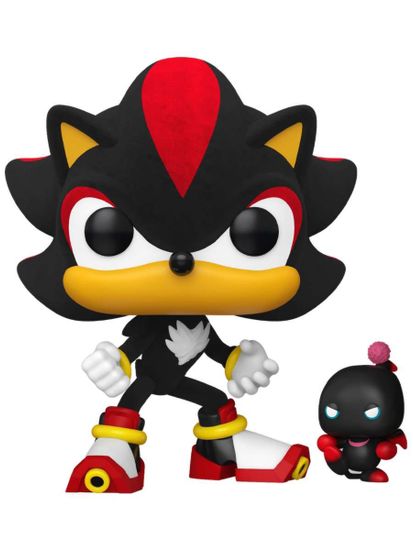 Фигурка Funko POP! Games Sonic the Hedgehog Shadow with Dark Chao (FL) (Exc) (1151) 91752 / Фигурка Фанко ПОП! по мотивам серии игр "Соник", Шэдоу