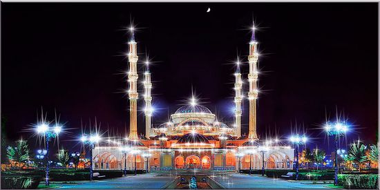 Картина Арт Декор Сердце Чечни