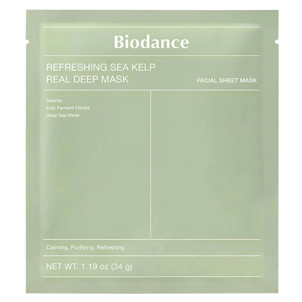 Biodance Refreshing Sea Kelp Real Deep Mask 34g