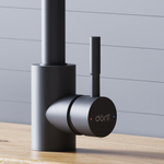 Смеситель для кухни с вытяжным изливом Dorff Logic D3007522 Черный