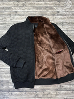 Кардиган с мехом Kiton