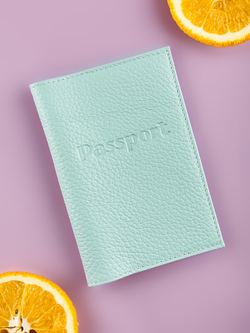 Обложка на паспорт кожаная