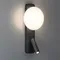 7048/5WL HIGHTECH ODL25 473 металл/акрил черный Настенный светильник IP20 LED 1*5W + 1*3W 2700K CRI>90 ALBERGO