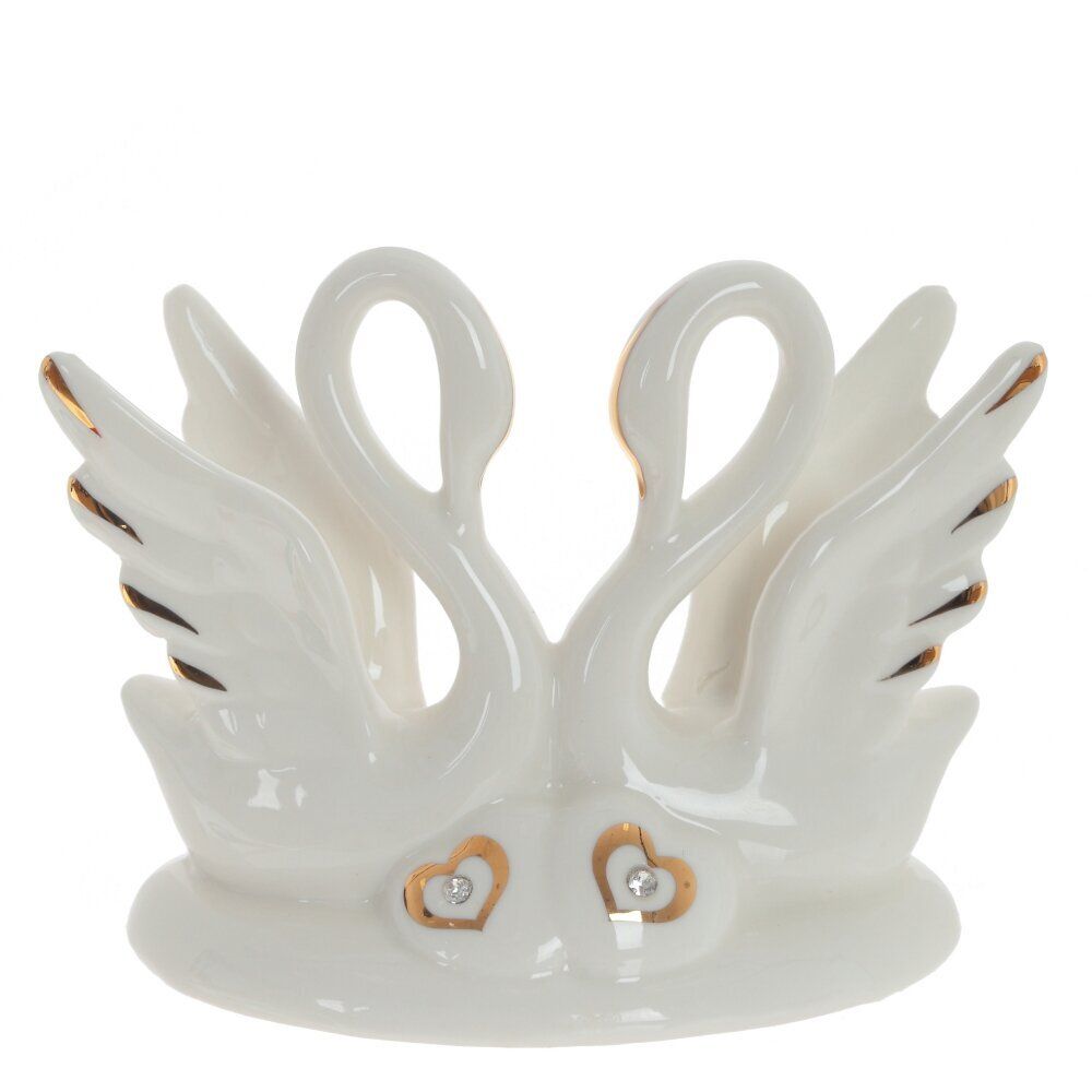 GAEM Фигурка декоративная "Лебеди", L11,5 W6 H9 см