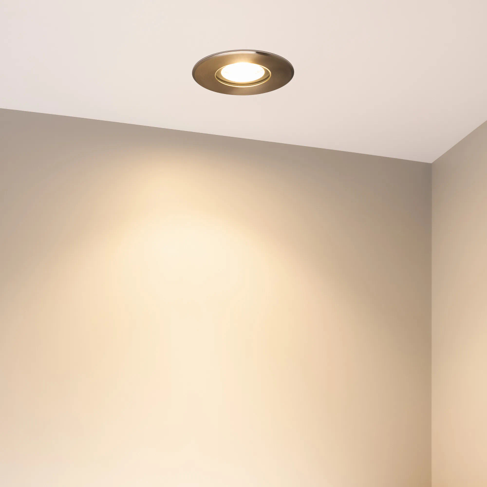 Светильник ART-GROUND-SLIM-R110-6W Warm3000 (SL, 35 deg, 24V) (Arlight, IP67 Металл, 3 года) 038163