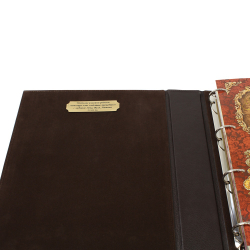 Родословная книга "Благословение", обложка из натуральной кожи