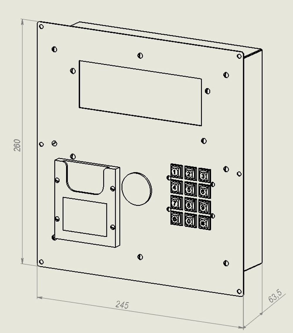 Топливораздаточный модуль Exzotron EFL - 6.0 (9-36В)