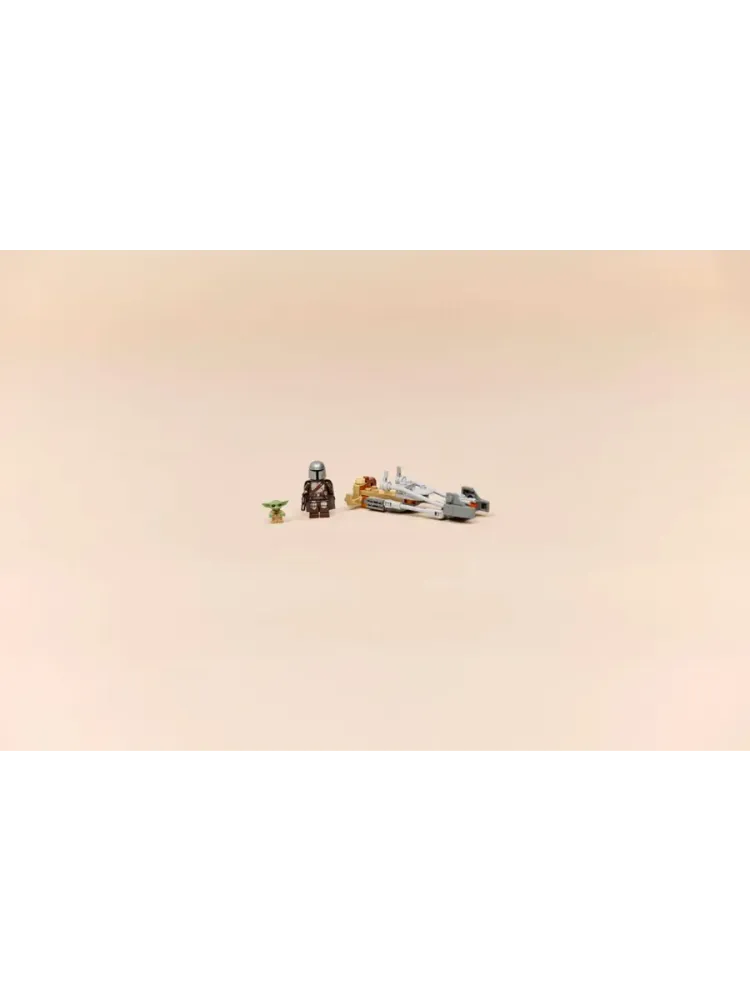 Конструктор Star Wars 75436 Мандалорец и спидербайк Грогу