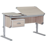 Растущая парта Дэми с навесной тумбой СУТ 29-01 (1100×500 мм)