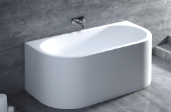 Ванна пристенная матовая 165x80 Salini GIADA 100911M