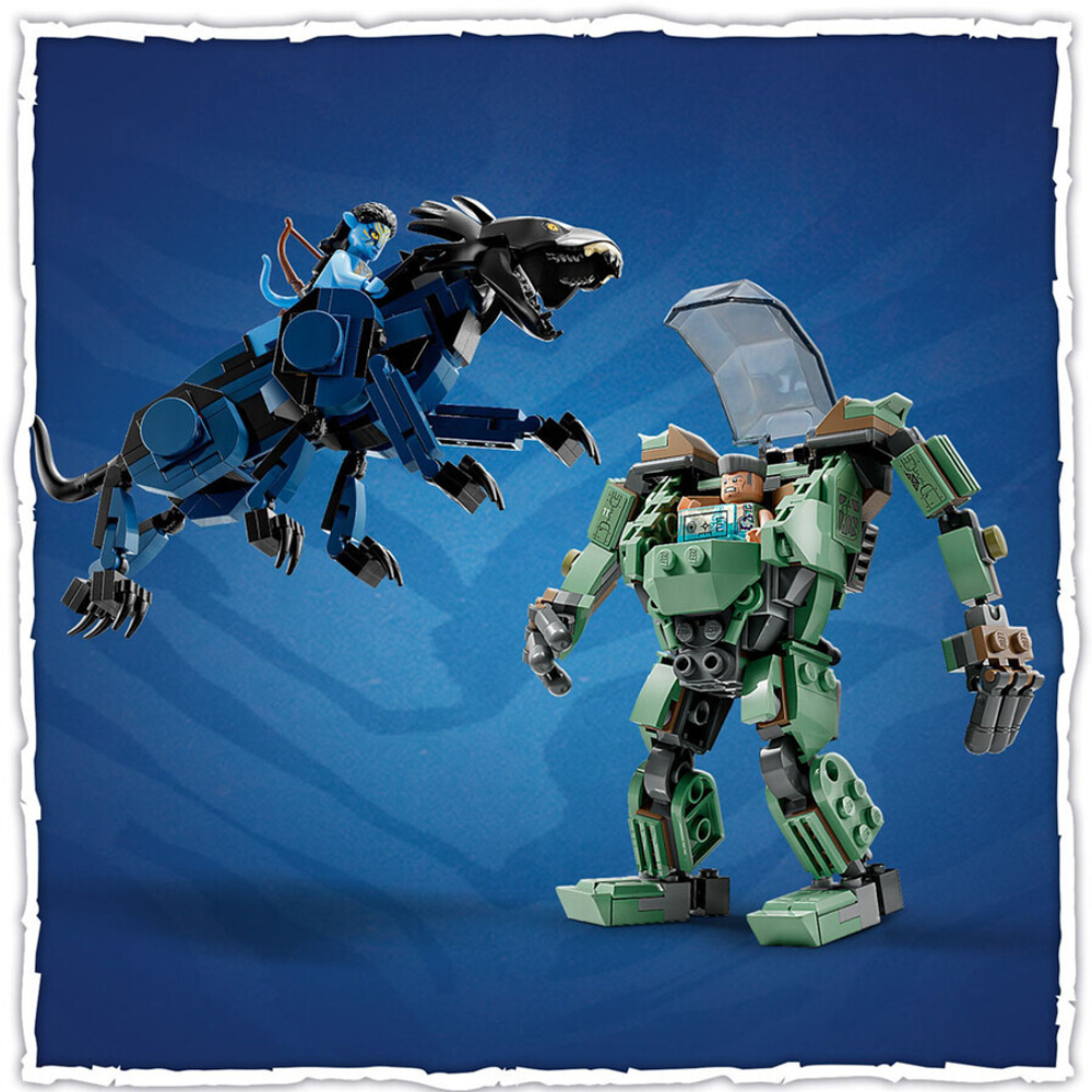 Конструктор LEGO Avatar 75571 Нейтири и танатор против Куоритча в силовом скафандре