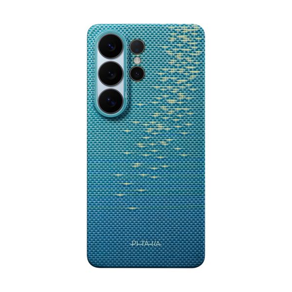 Чехол Pitaka Edge Case для Samsung S26 Ultra, Лазурный | Lucid Blue