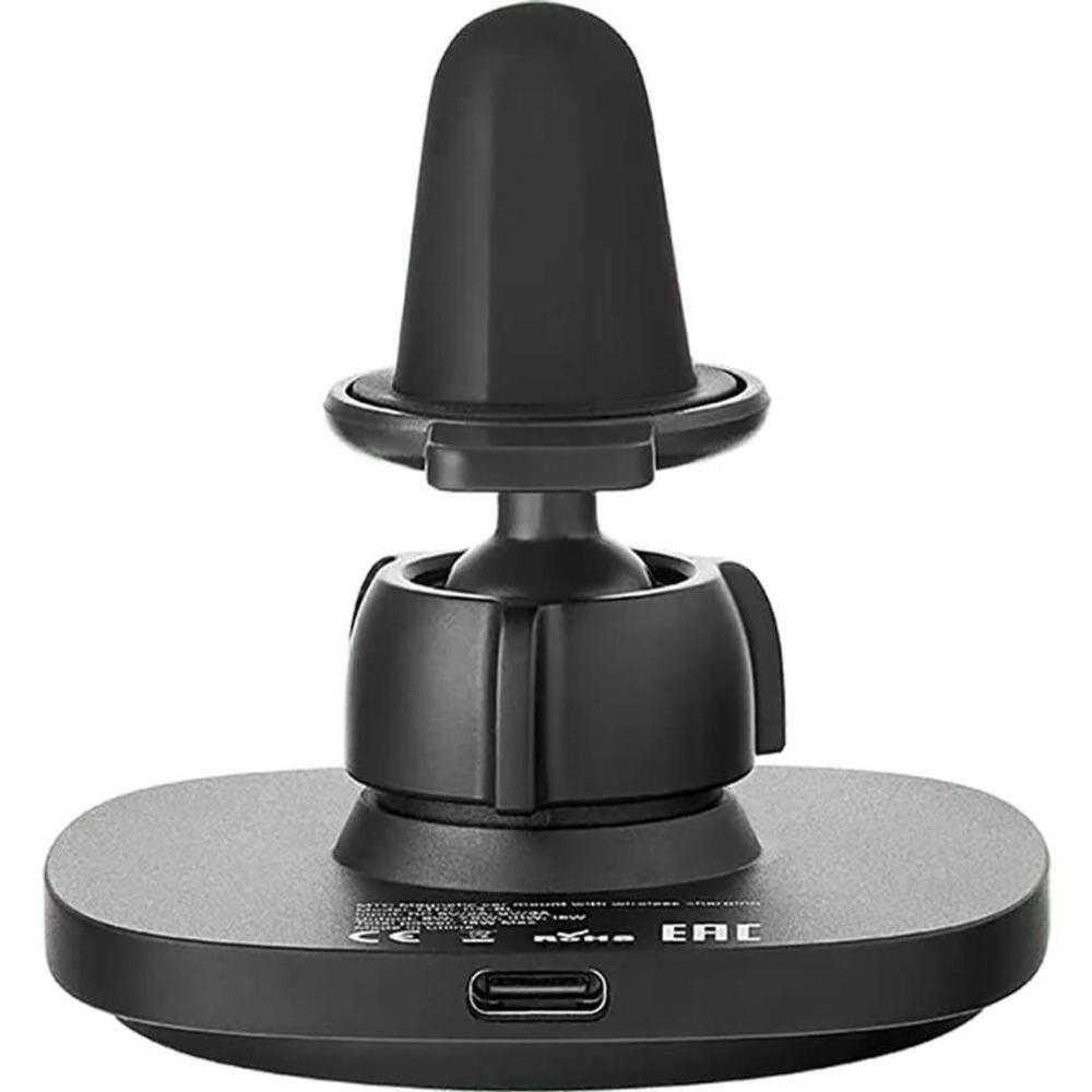 Автомобильный держатель MagSafe с беспроводной зарядкой uBear Way Kevlar (Qi2) Беспроводная зарядка: Qi 15 Вт. Сертификация Qi2. Устанавливается на вентиляционную решётку