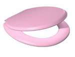 Сиденье для унитаза AQUA-Prime FLAT 0503, цвет розовый