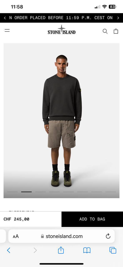 Свитшот Stone Island