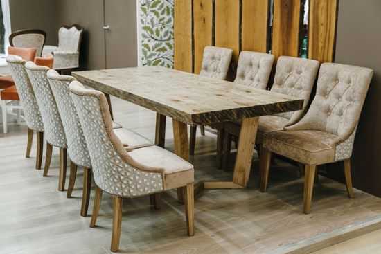 Стул "Давос" (дуб/тон 101/ткань Velvet Lux 29)