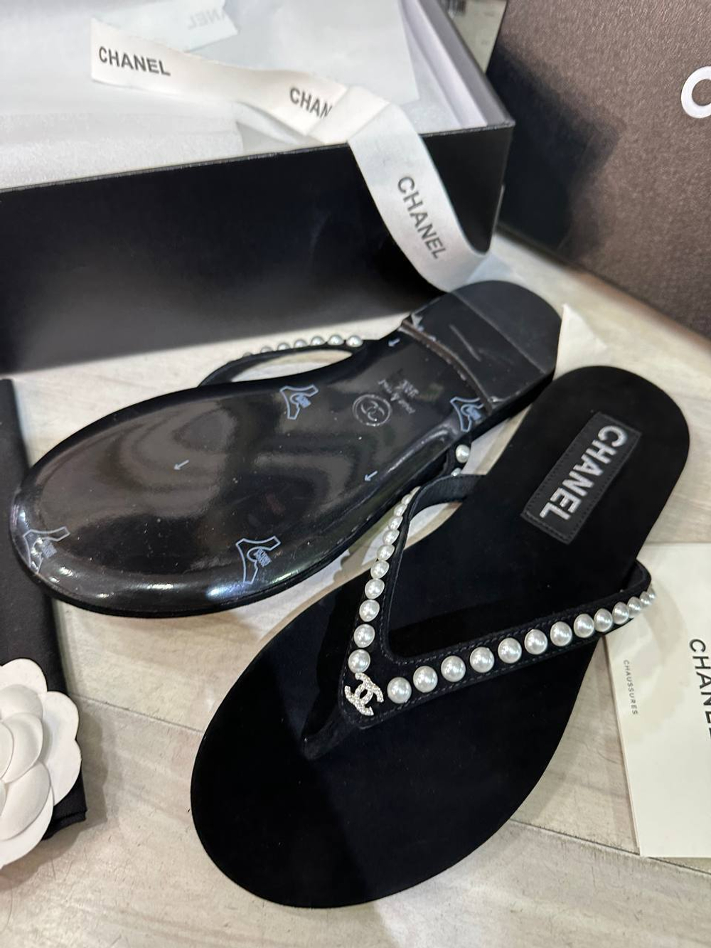 Шлепанцы CHANEL, арт. 475923683