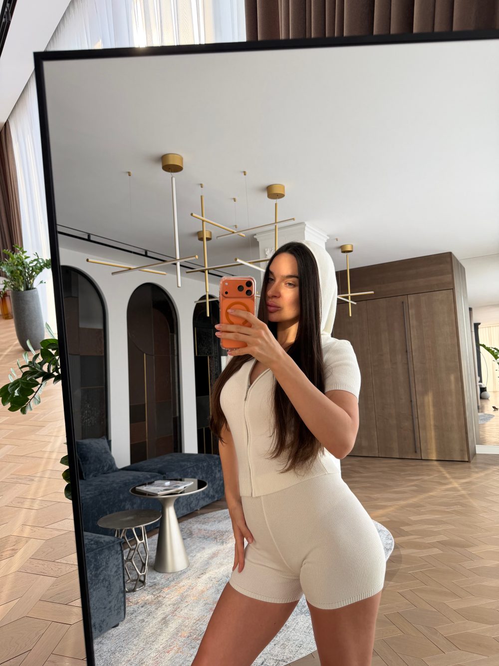 Кардиган с капюшоном ZOE