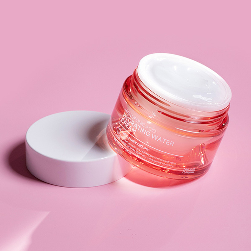 Увлажняющий крем с Гиалуроновой кислотой Tenzero Hyaluronic Acid Hydrating Water Cream 50г