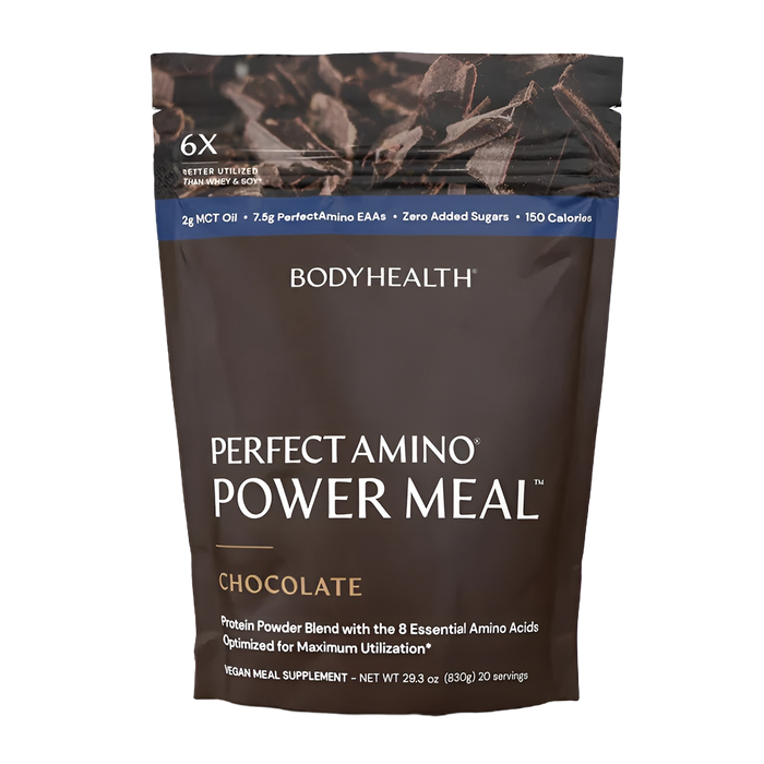 Энергетический коктейль со вкусом шоколада, Power Meal Chocolate, BodyHealth, 20 порций