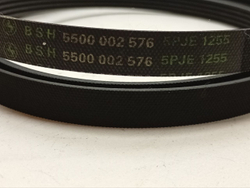 WFXI2840EU кт22 Ремень для стиральной машины Bosch 1255 j5 5500002576 б/у