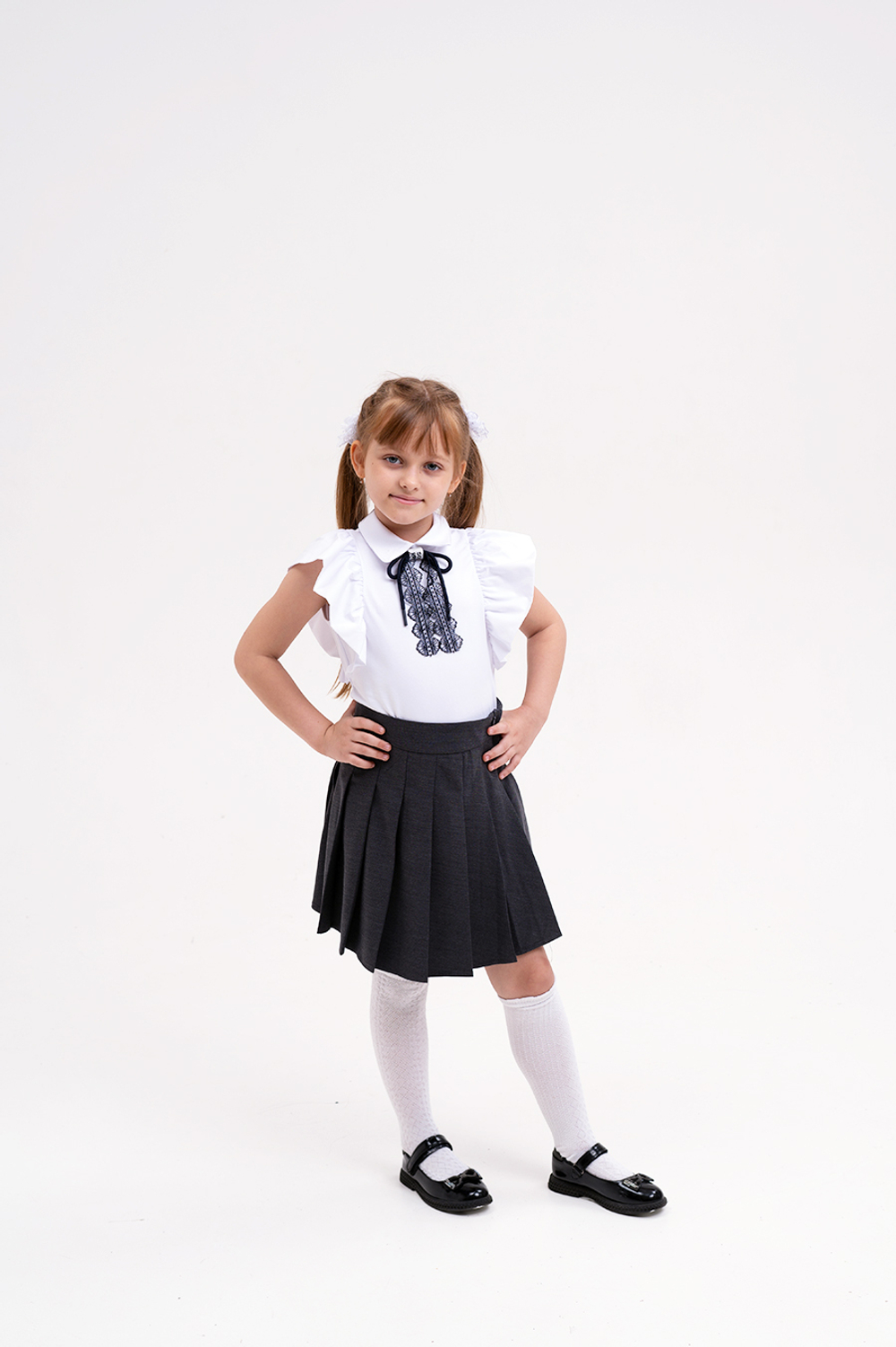 Блуза к/р трикотаж. д/д DELORAS Z63479S