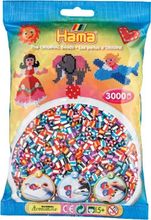 Hama Бусинки для термомозаики MIDI полосатые микс, 3000 шт. (201-90)