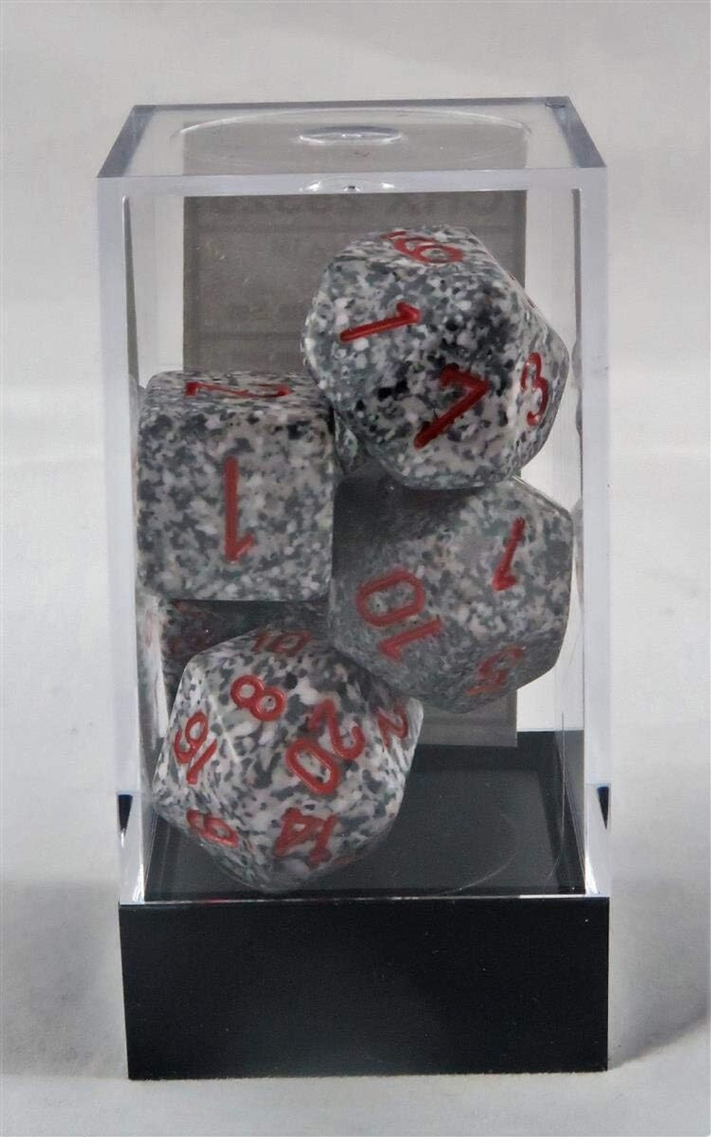 Chessex 7-dice set Granite