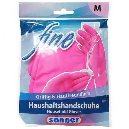Перчатки резиновые Fine Sanger M