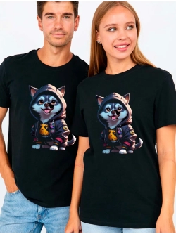 Футболка с принтом