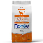 Сухой корм Monge Cat Monoprotein Sterilised Duck для стерилизованных кошек с уткой 1,5 кг