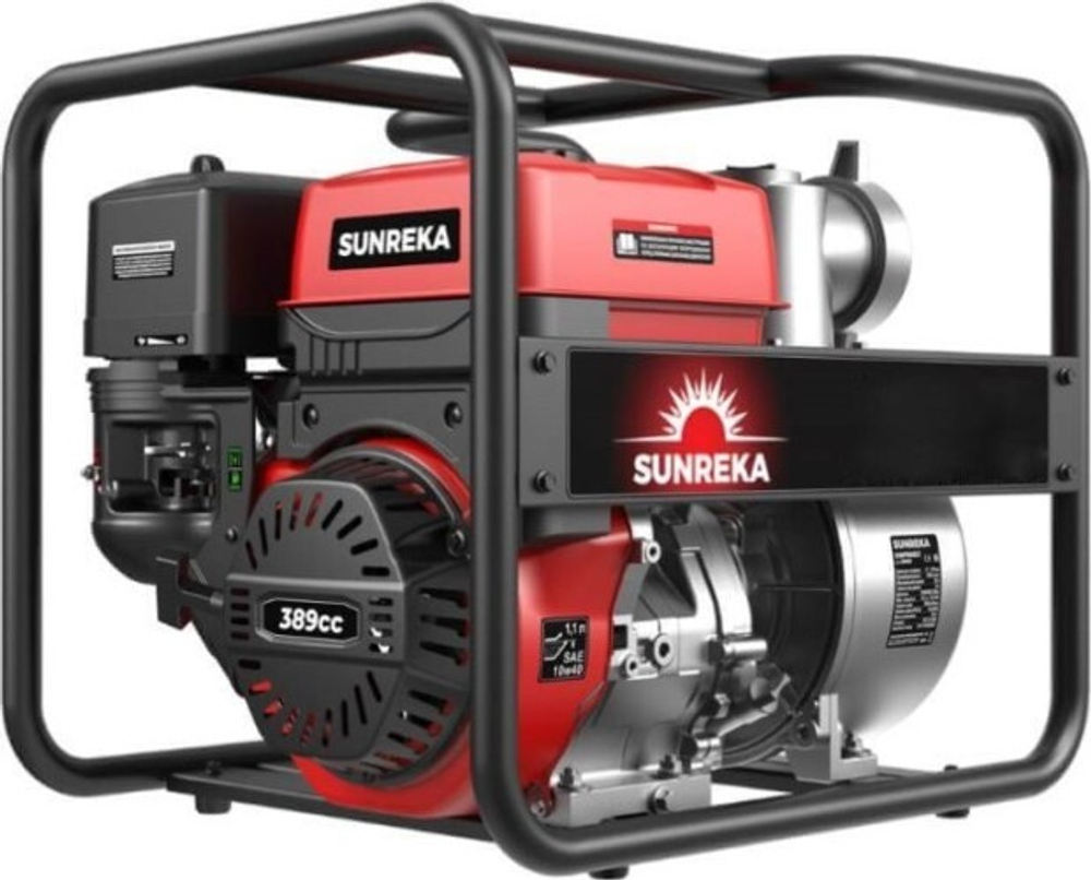 Мотопомпа бензиновая для слабозагрязненной воды SUNREKA GWP80H 215012